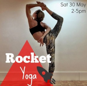 Barefoot Birmingham Ambra Vallo Rocket Yoga 30 May workshop